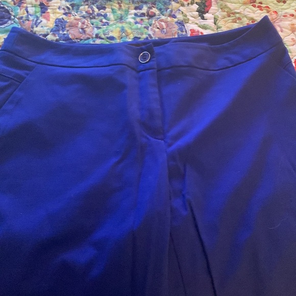 Rafaella royal blue capris and red capris - Picture 6 of 10